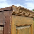 Antique 12 panels Quebec armoire, cupboard, early 19th century - 10