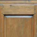 Antique 12 panels Quebec armoire, cupboard, early 19th century - 11