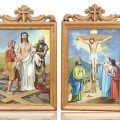 Way of the cross, 14 stations, frame carved by Bourgault  - 5