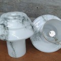 Paire de lampes champignons, Verti D. Murano, mid-century modern  - 5