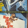 Movie Theater promotional vintage poster ,Where love has gone  - 4