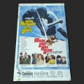 Movie Theater promotional vintage poster ,Where love has gone  - 1