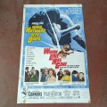 Movie Theater promotional vintage poster ,Where love has gone  - 6