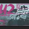 U2 Forest-Vorst National show poster printed by Compoffset - 1