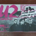 Affiche de concert de U2, forest-Vorst National, imprimé par Compoffset, poster - 9