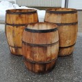 Wooden barrels  - 3