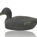 Wooden hunting decoy carved by Arthur Boucher  - 4