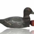 Appelant de chasse, canard décoratif en bois  - 4