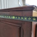 Late 18th century Quebec armoire, cupboard  - 8