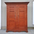 Antique Quebec 12 panels cupboard, armoire, base has been restored  - 6