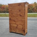 Antique pine cupboard, armoire, square nails  - 7