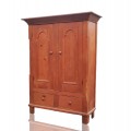 Antique pine armoire, cupboard  - 1