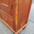 Antique pine armoire, cupboard  - 9