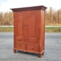 Antique pine armoire, cupboard  - 10