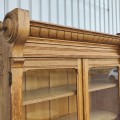 Antique oak bookcase  - 6