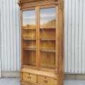 Antique oak bookcase  - 7