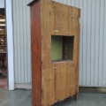 Antique one door primitive cupboard, armoire  - 6