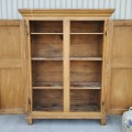 Antique diamond points armoire, cupboard, forged nails, early 19th century - 3