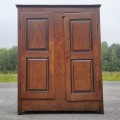 Quebec antique Louis XIII armoire, cupboard, 18th century - 2