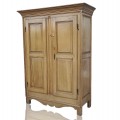 Antique 8 raised panels Quebec cupboard, armoire  - 1