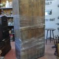 Antique Adam armoire, forged nails  - 7