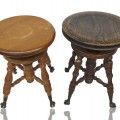 Antique piano stools  - 2