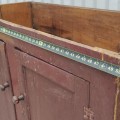 Antique pine cupboard part, original color  - 4