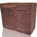 Antique pine cupboard part, original color  - 1