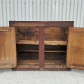 Antique pine cupboard part, original color  - 9