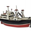 Bateau miniature, art populaire  - 1