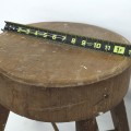 Little primitve stool, bench  - 3