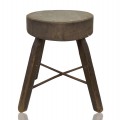 Little primitve stool, bench  - 4