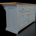 Kitchen island counter, has been made from old materials - 7