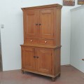 Antique 2 parts antique cupboard, armoire  - 10