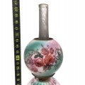 Victorian floral oil lamp  - 5