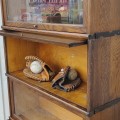 Antique oak bookcase  - 6