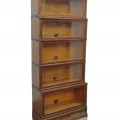 Multi-sections oak bookcase  - 3