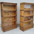 Antique oak bookcases, 4 availables  - 3