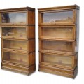 Antique oak bookcases, 4 availables  - 1