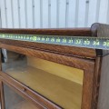 Antique oak multi-sections bookcases - 3