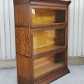 Antique oak multi-sections bookcases - 6