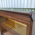 Antique oak multi-sections bookcases - 9