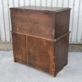 Antique lift-top chest  - 7