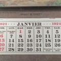 Calendrier 1924, Metroplitan life insurance compagny - 2