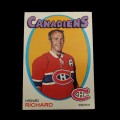 Carte de hockey de Henri Richard 1971-72, o-pee-chee #120 - 1