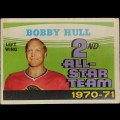 Carte de hockey o-pee-chee de Bobby Hull 1971-72, 2nd all-star team #261  - 1