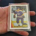 1987-88 OPC #42 Luc Robitaille Rookie hockey card  - 3