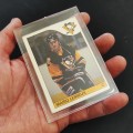 Carte de hockey recrue de Mario Lemieux, 1985-86, O-Pee-Chee #9, L.N.H. - 3