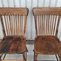 Antiques oak chairs  - 2