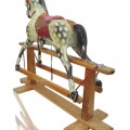 Cheval à bascules antique en bois  - 6